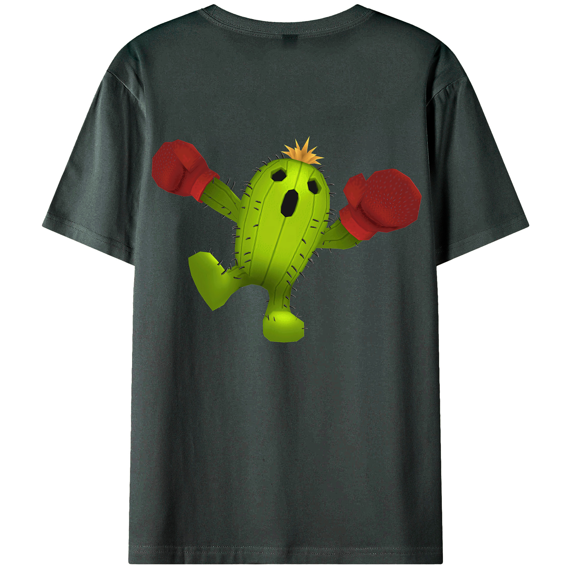 （画像用） Digimon デジタルモンスター/デジモン 綿100％ メンズ半袖Tシャツ（バックプリント） 通気性